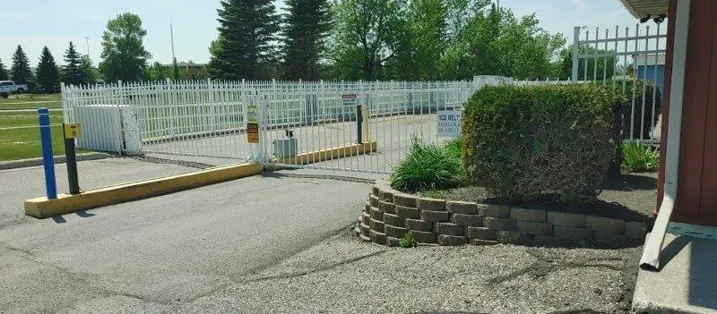 Gated entrance
