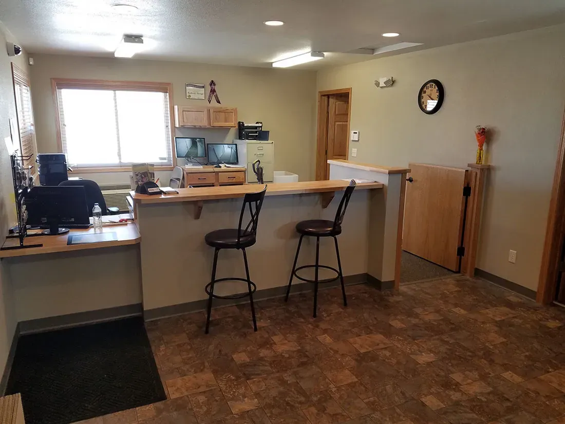 Front desk