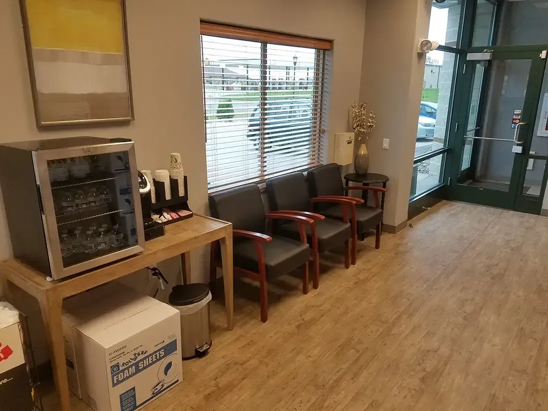 Lobby area at at Five Star Storage