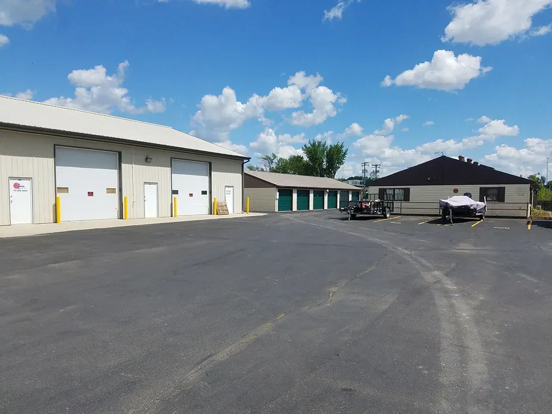 Outdoor storage at Five Star Storage