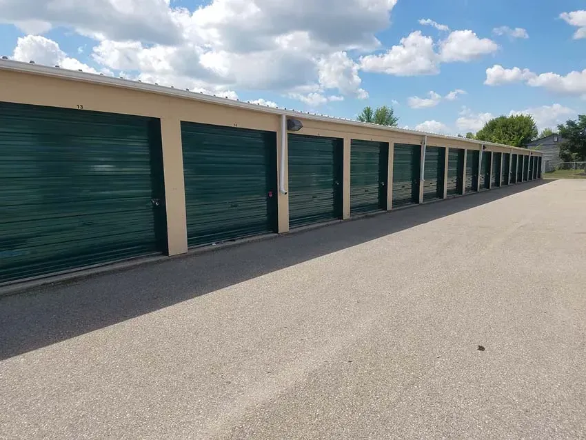 Drive up units at Five Star Storage