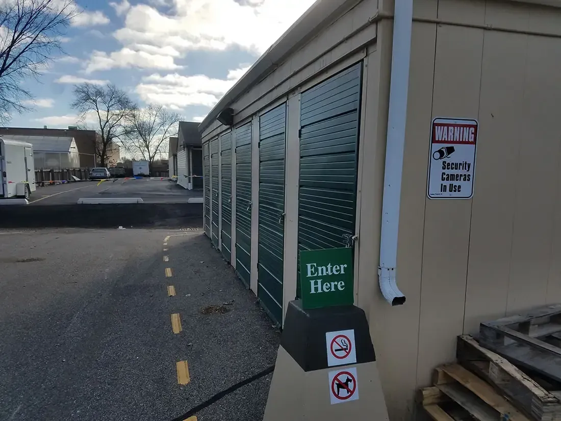 Outdoor storage at Five Star Storage