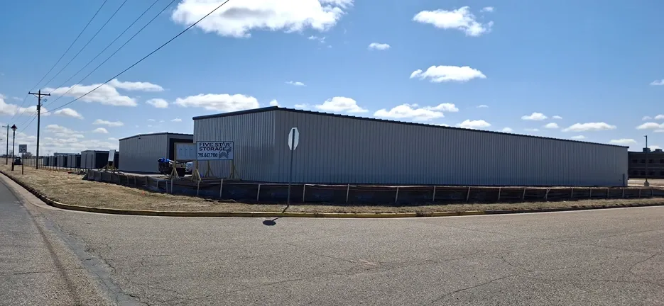 Storage units with roll up doors