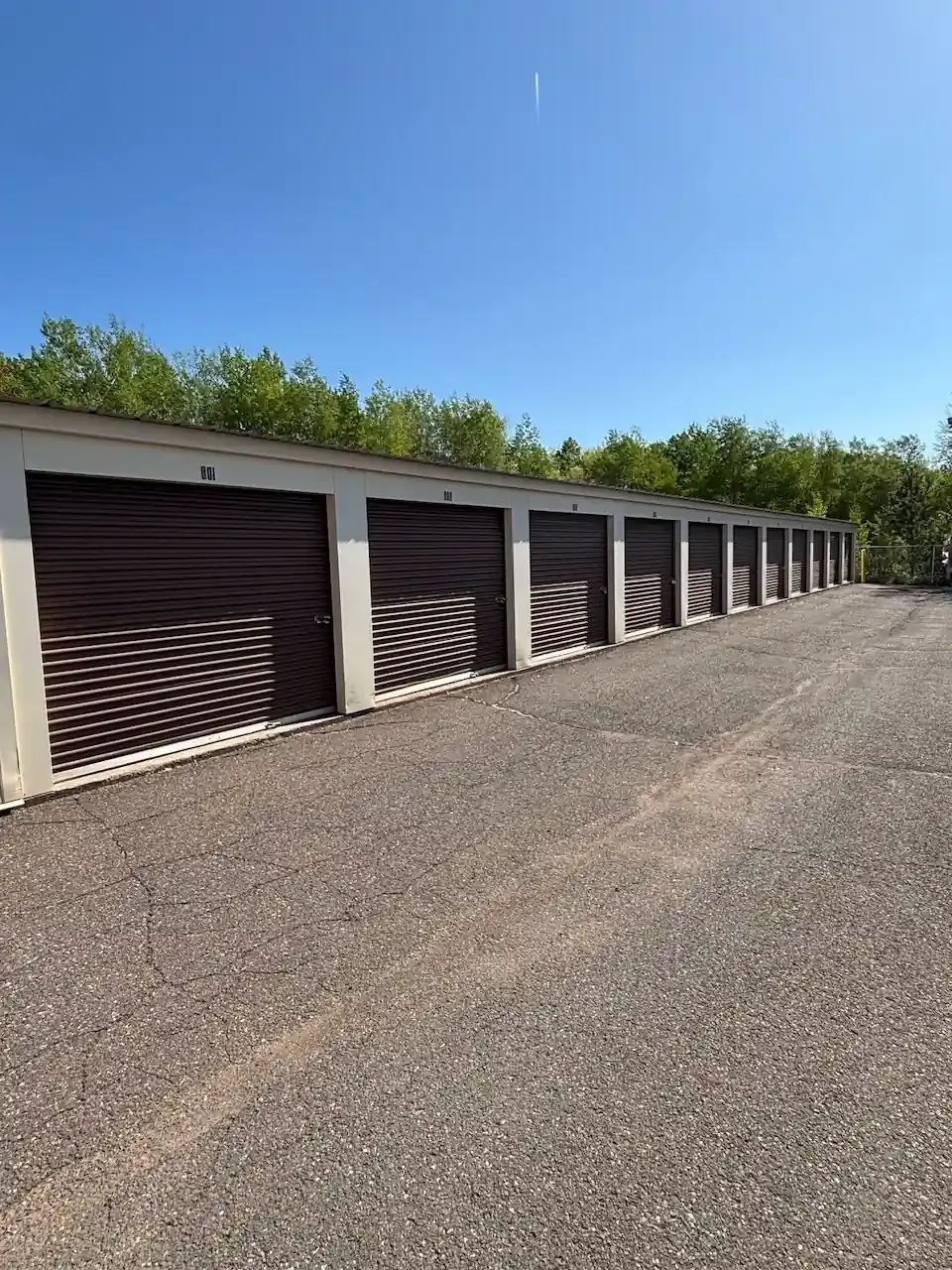 Storage units with roll up doors