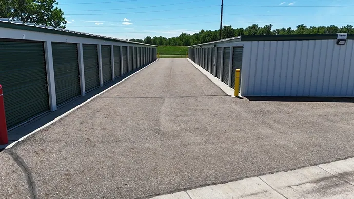 Storage units with roll up doors