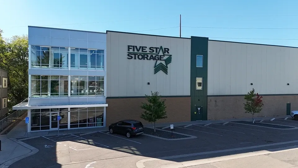 Exterior view of Five Star Storage
