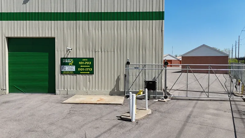 Gated entrance