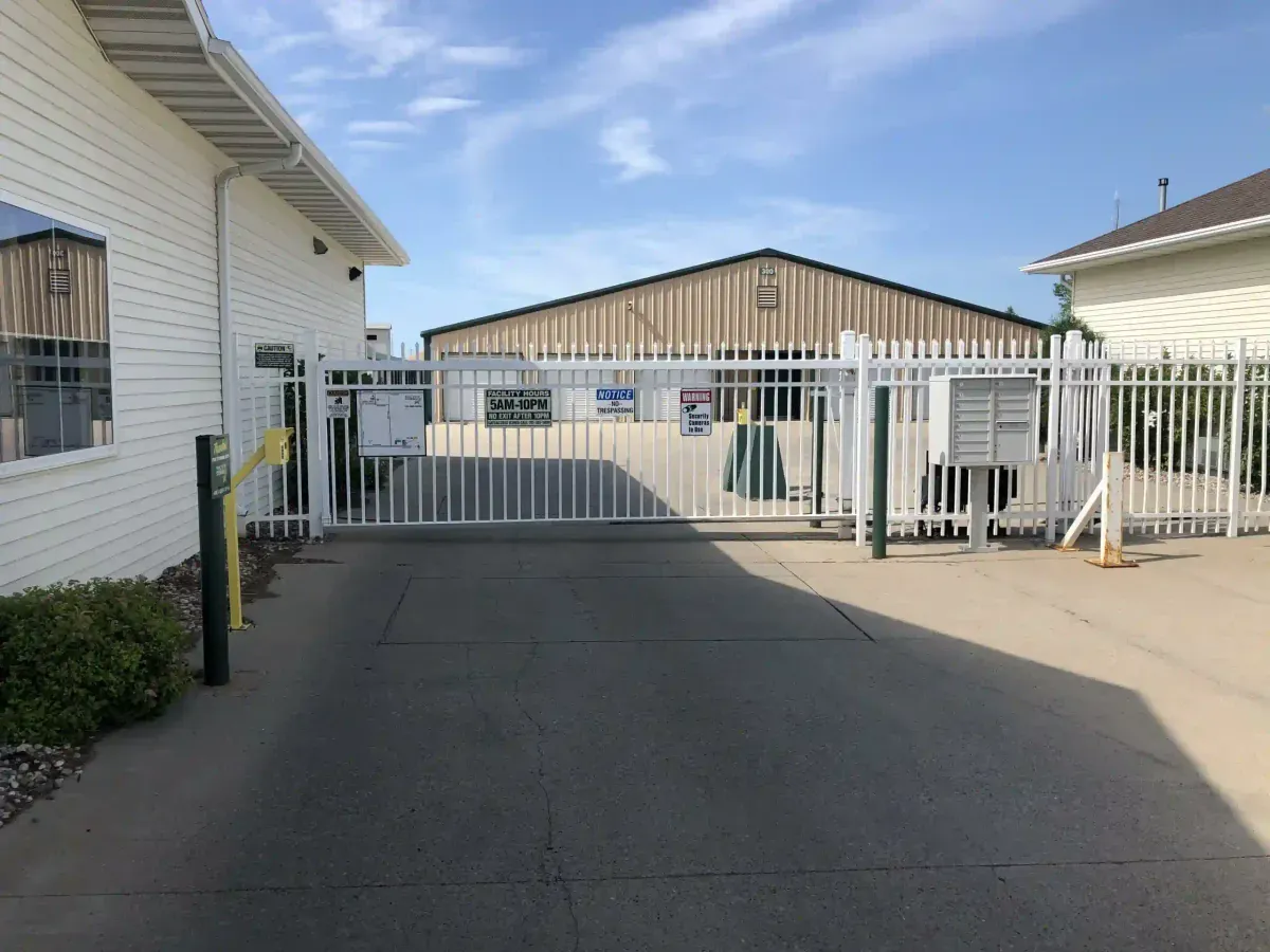 Gated entrance