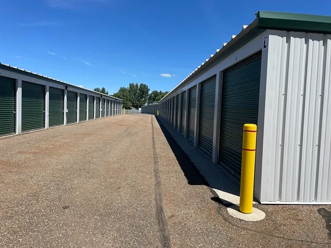 Storage units with roll up doors