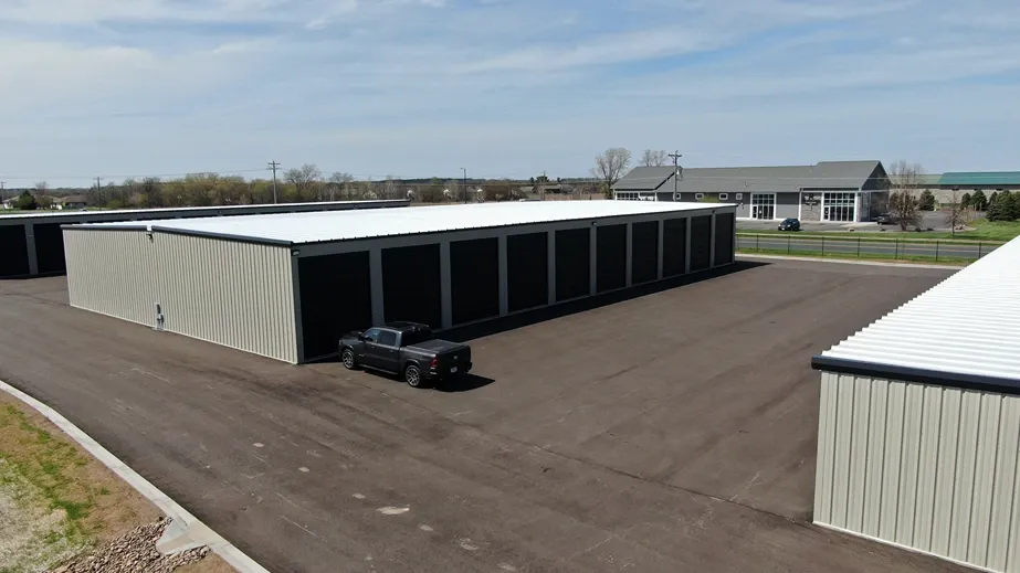 Storage units with roll up doors