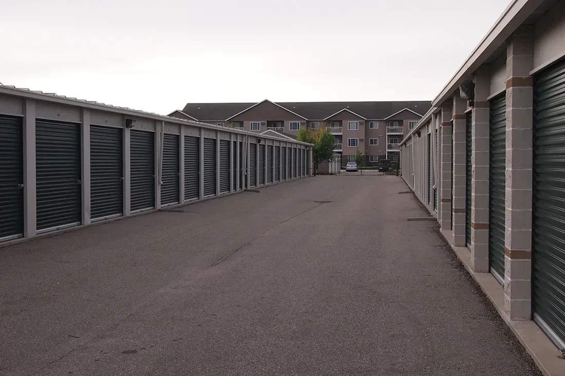 Drive up units at Five Star Storage