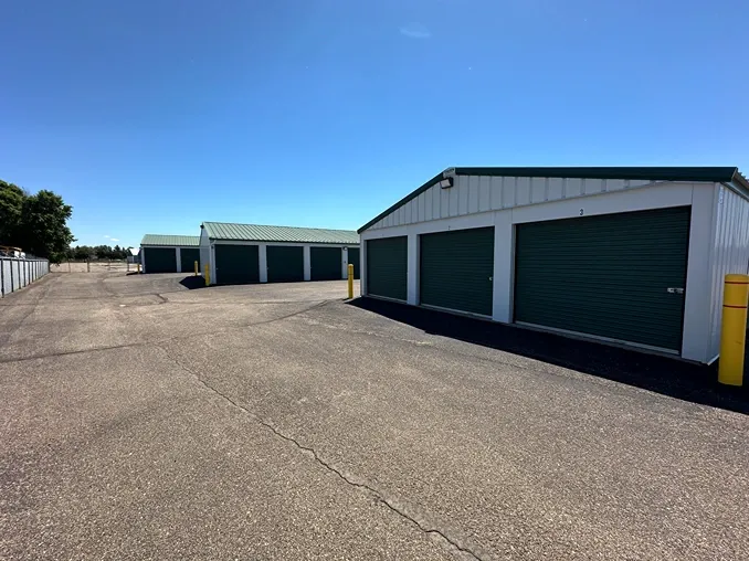 Storage units with roll up doors