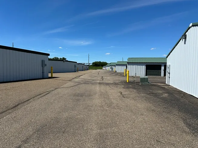 Storage units with roll up doors