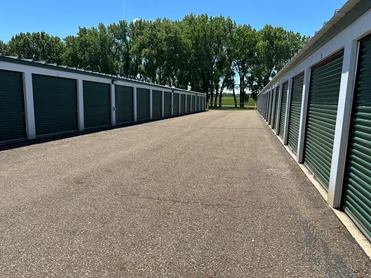 Storage units with roll up doors