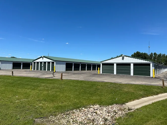 Storage units with roll up doors