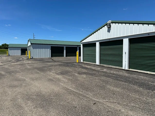 Storage units with roll up doors