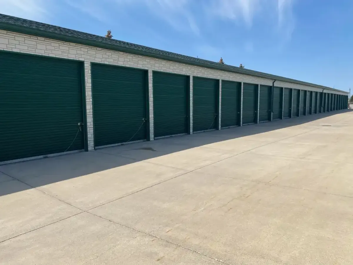 Drive up units at Five Star Storage