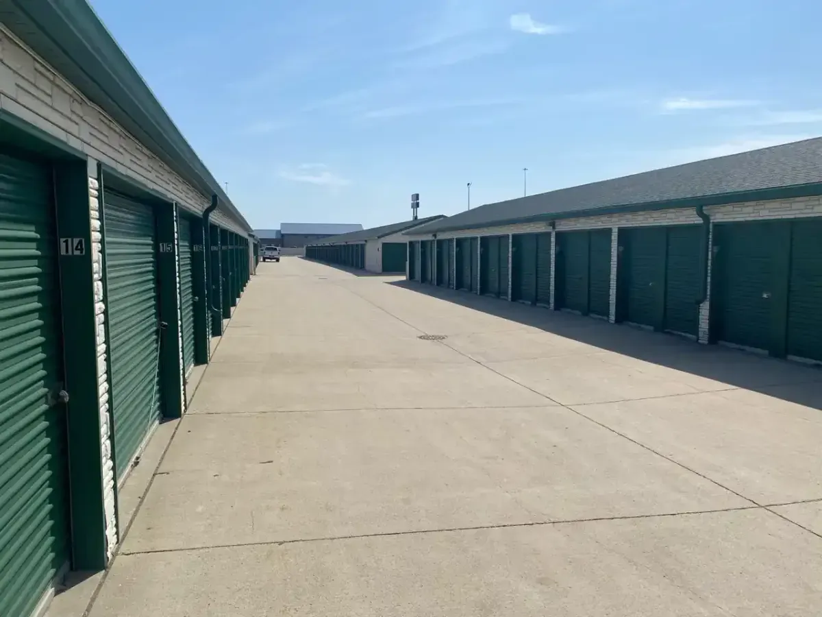 Drive up units at Five Star Storage