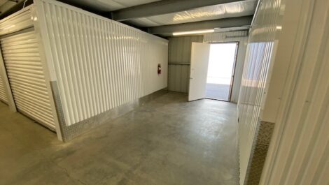 Exit door at Five Star Storage in Rochester, MN.